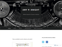 Tablet Screenshot of amypknight.com